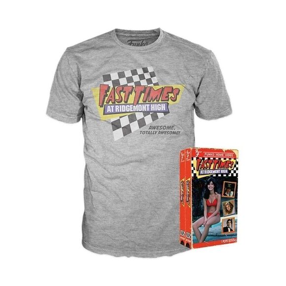 Funko VHS T-Shirt Fast Times at Ridgemont High - Picture 1 of 1